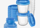 10er-Set Muttermilch-Behälter Philips Avent transparent von