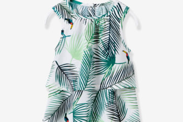 2-in-1-Kleid für Baby Mädchen