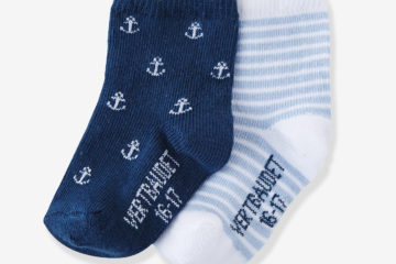 2er-Pack Socken für Baby Jungen farblich sortiert