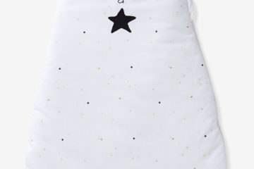 Babyschlafsack mit Sternen weiß/sterne Größe 70Cm von vertbaudet