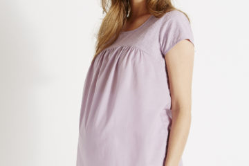 Bestickte Bluse für die Schwangerschaft erika