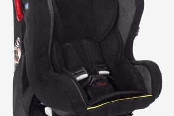 Drehbarer Auto-Kindersitz +/1 ´´rotasit´´ anthrazit/velours von vertbaudet