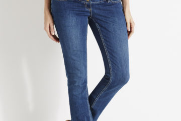 Gerade Umstands-Jeans