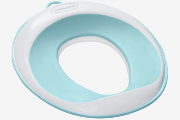WC-Sitzverkleinerer für Kleinkinder weiß/blau von vertbaudet